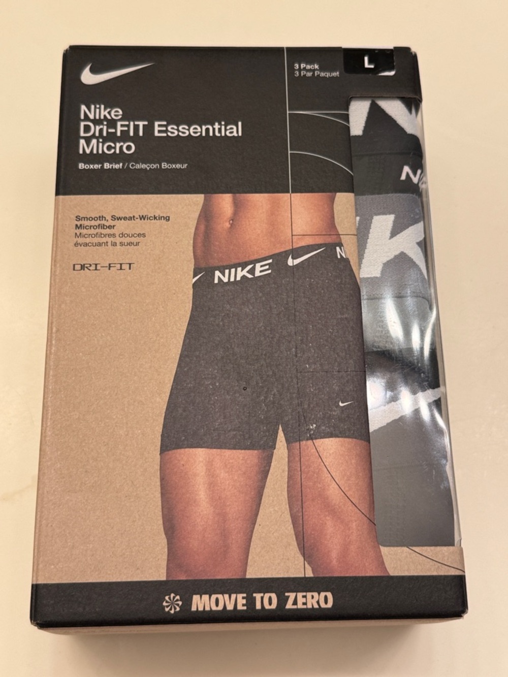 Nike Essential Micro Boxer Briefs 3 Pack